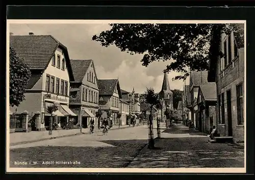 AK Bünde i. W., strasse