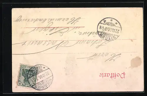 AK Hönningen a. Rh., Restauration von Lamb. Walsdorf