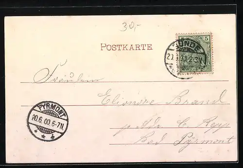 AK Bünde, Partie in der Eschstrasse