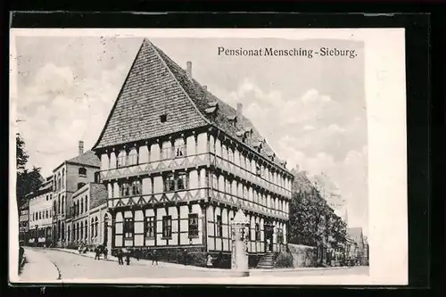 AK Hildesheim, Pensionat Mensching-Sieburg