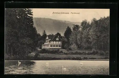 AK Friedrichroda, Parkhotel Rheinhardsbrunn