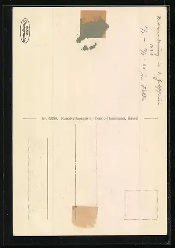 AK Fulda, Ansicht vom Dom