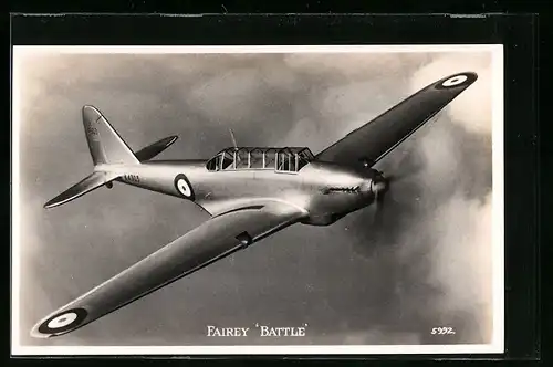 AK Kampfflugzeug vom Typ Fairey Battle