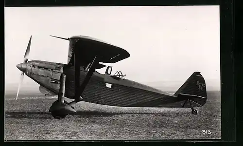 AK Flugzeug Potez 39