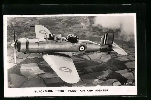 AK Flugzeug Blackburn Roc Fleet Air Arm Fighter