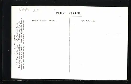 AK Vickers Wellingtons Bombers, Flugzeug