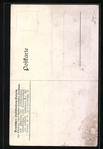 Künstler-AK Deutscher Flieger über dem Eifelturm in Paris