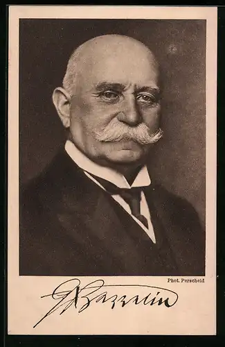AK Graf Ferdinand von Zeppelin im Portrait