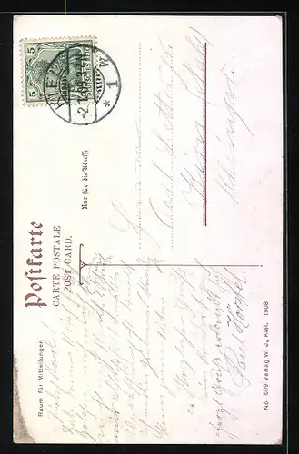 AK Torpedoboot in voller Fahrt