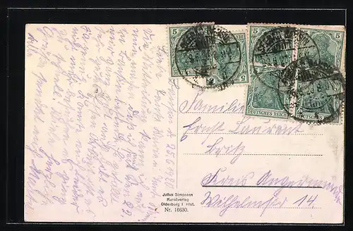 AK Bansin, Seestrasse mit Promenade zum Langenberg