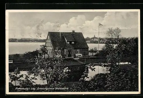 AK Ratzeburg i. Lbg., Erholungsheim Waldmühle