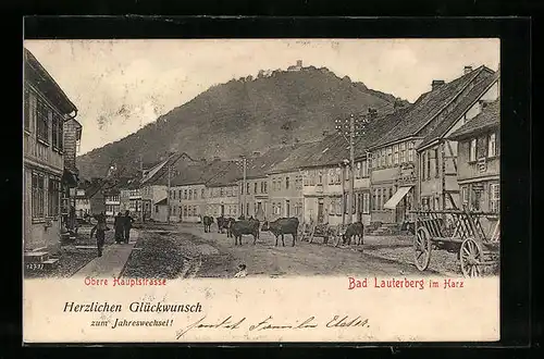 AK Bad Lauterberg i. Harz, Obere Hauptstrasse