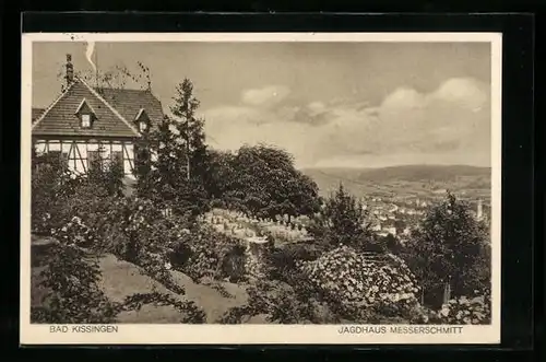 AK Bad Kissingen, Hotel Jagdhaus Messerschmitt