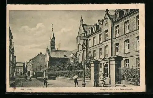 AK Siegburg, Hospital mit Herz Jesu Kapelle