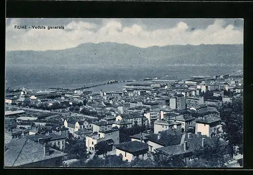 AK Fiume, Veduta generale