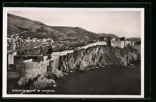 AK Dubrovnik, pogled sa Lovrijenca