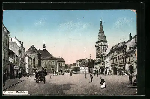 AK Komotau, Marktplatz