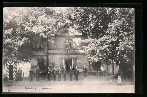 AK Ratzeburg, Partie an der Hauptwache