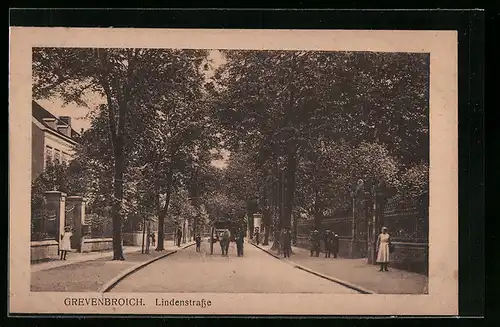 AK Grevenbroich, Villen in der Lindenstrasse