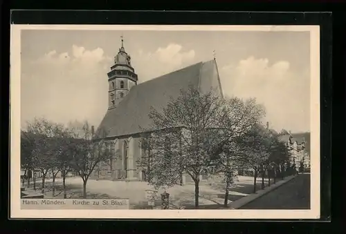 AK Hann.-Münden, Kirche zu St. Blasii