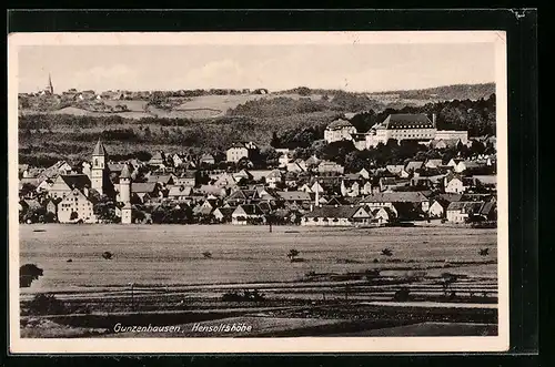 AK Gunzenhausen, Panorama mit Klinik Hensoltshöhe