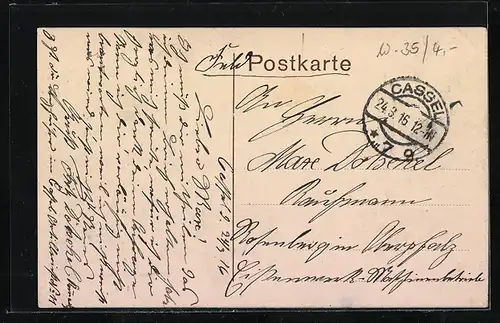 AK Cassel, Partie an der Fulda