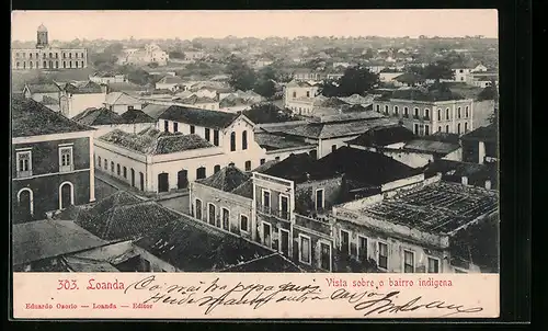 AK Loanda, Vista sobre o bairro indigena