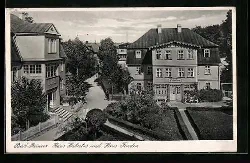 AK Bad Reinerz, Haus Hubertus und Haus Frieden