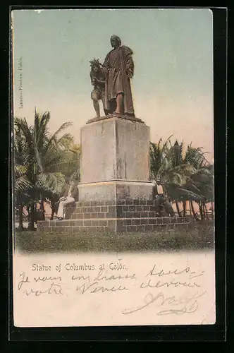 AK Colón, Statue of Columbus