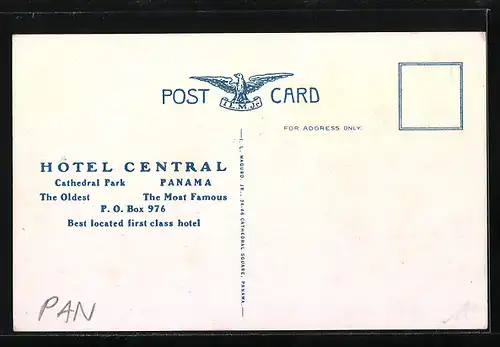 AK Panama City, Hotel Central