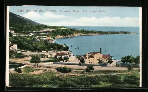 AK Iles des Princes, Prinkipo, Nizam et la Langue dorée