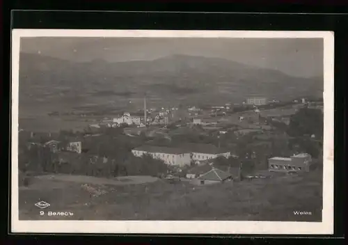 AK Veles, Ortsansicht mit Umland