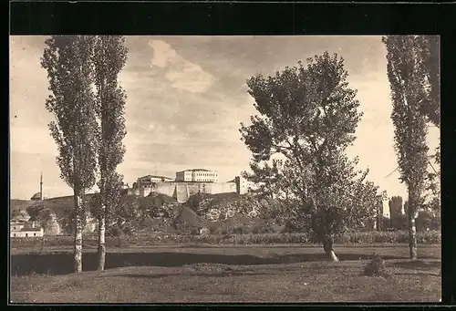 AK Skopje, Blick auf die Zitadelle