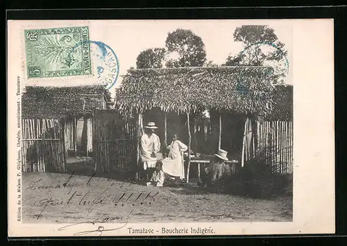 AK Tamatave, Boucherie Indigène