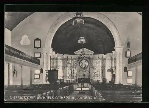 AK Barbados, Interior of St. Michaels Cathedral