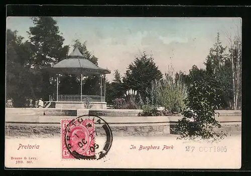 AK Pretoria, Pavillon in Burghers Park