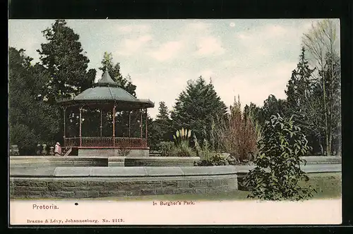 AK Pretoria, Pavillon in Burgher`s Park