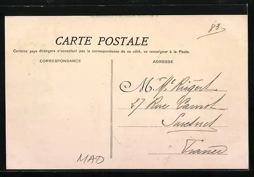 AK Tananarive, Porte de Tritrive près Antsirabé