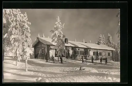 AK Rovaniemi, Berghütte im Winterkleid