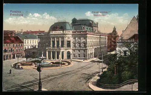 AK Bratislava, Stadttheater, Varosi szinhaz