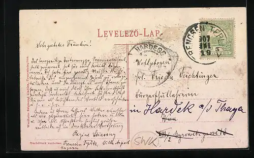 AK Trencsénteplicz, Panorama