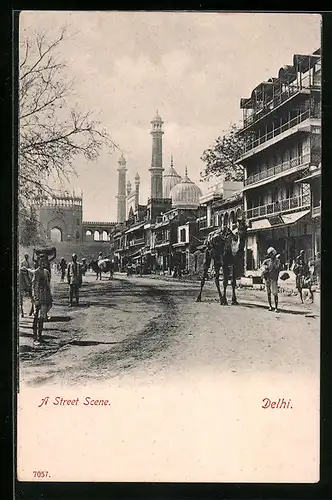 AK Delhi, A Street Scene