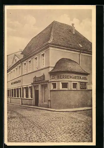 AK Siegburg, Hotel Herrengarten
