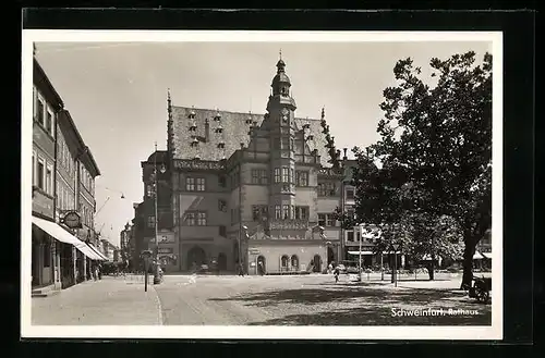 AK Schweinfurt, Das Rathaus im Sonnenschein