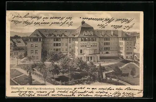 AK Stuttgart, Karl-Olga-Krankenhaus, Charlottenbau