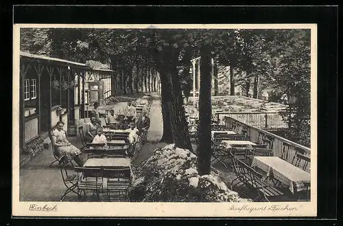 AK Einbeck, Ausflugsort Teichen, Gastwirtschaft von L. Siegmann