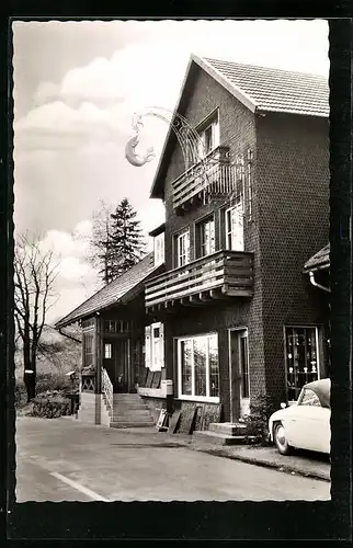 AK Bischofsheim a. d. Rhön, Berggasthof und Pension Rhönhäuschen