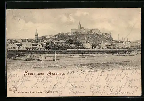 AK Siegburg, Blick auf den Ort