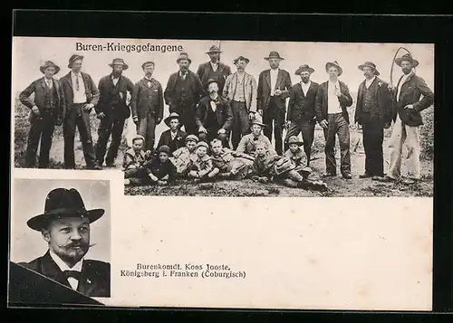 AK Buren-Kriegsgefangene, Portrait Koos Jooste