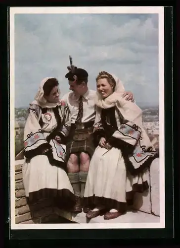 AK DDR-Propaganda, Die Jugend der Welt will den Frieden, Frohe Weltjugend